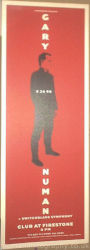 Gary Numan 1998 European Exile Merchandise Poster